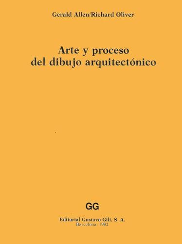Portada de Arte y Proceso del Dibujo Arquitectónico