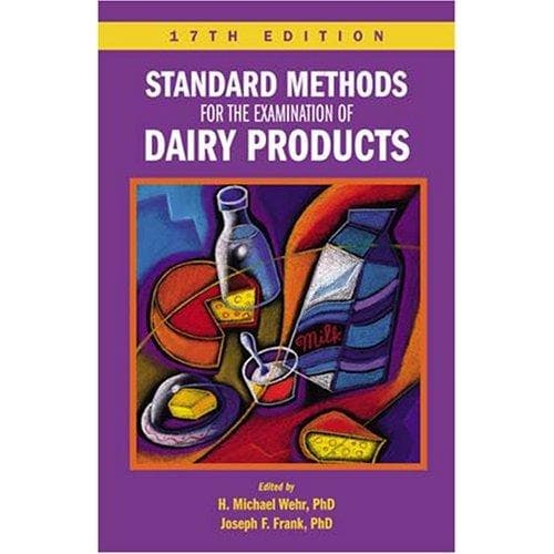 Portada de Standard Methods for the Examination of Dairy Products