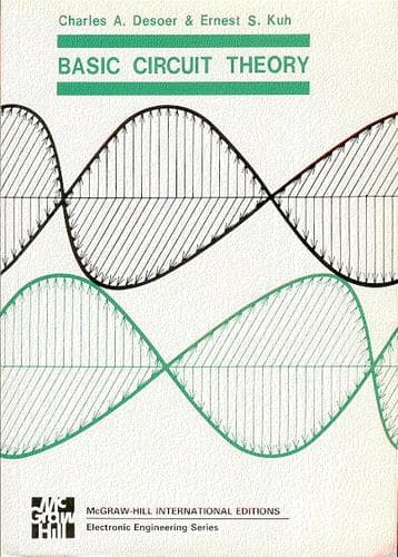 Portada de Basic circuit theory [by] Charles A. Desoer and Ernest S. Kuh.