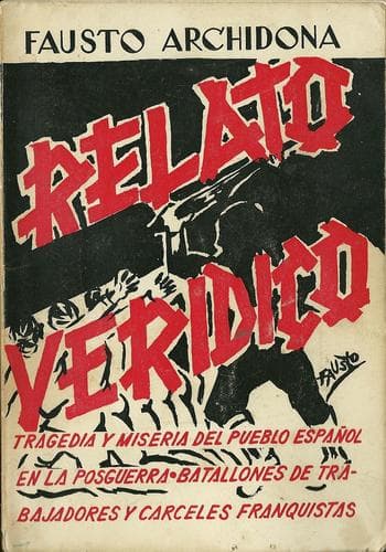 Portada de "Relato veridico"