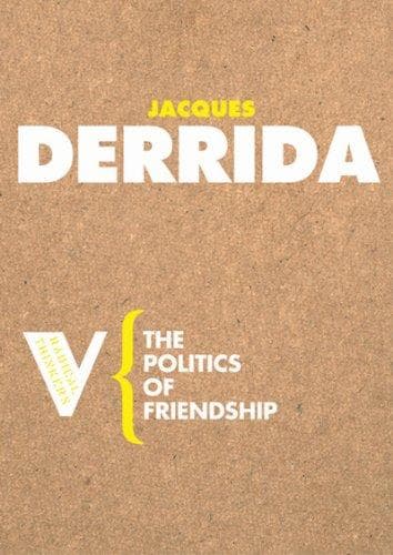 Portada de The politics of friendship