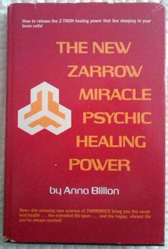 Portada de The New Zarrow Miracle Psychic Healing Power