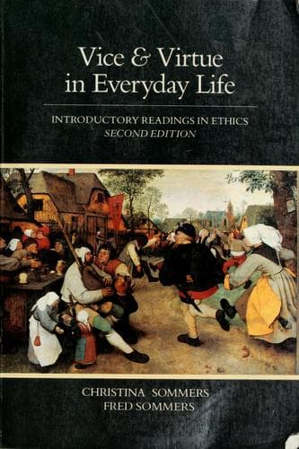Portada de Vice & Virtue in Everyday Life