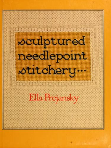 Portada de Sculptured needlepoint stitchery