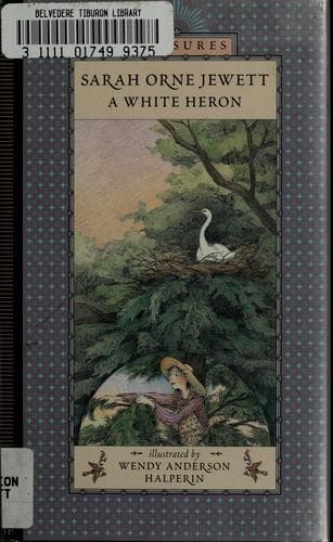 Portada de A white heron