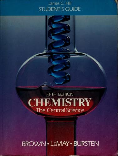 Portada de Student's guide, Chemistry, the central science