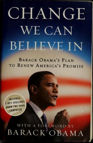 Portada de Change we can believe in