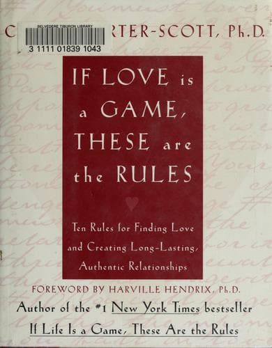 Portada de If love is a game, these are the rules