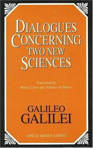 Portada de Dialogues concerning two new sciences