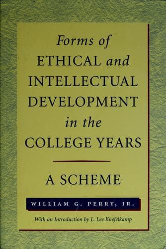 Portada de Forms of intellectual and ethical development in the college years