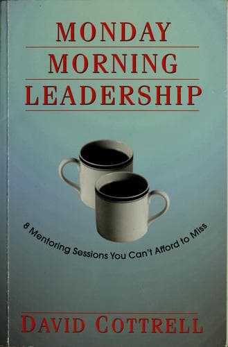 Portada de Monday morning leadership