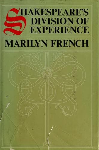 Portada de Shakespeare's division of experience