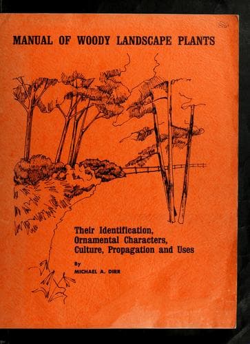 Portada de Manual of woody landscape plants