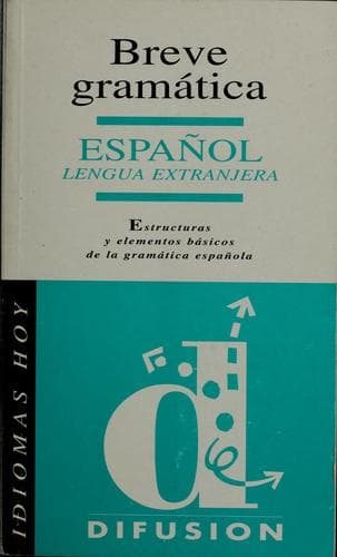 Portada de Breve gramática