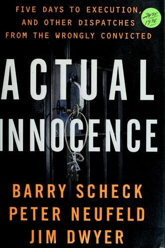 Portada de Actual innocence