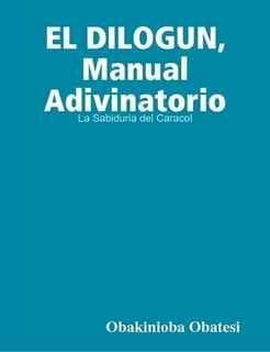 Portada de El Dilogun, Manual Adivinatorio