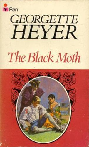Portada de The black moth.