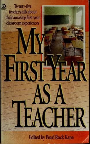 Portada de My first year as a teacher