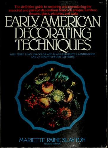 Portada de Early American decorating techniques