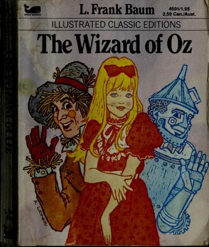 Portada de The wizard of Oz