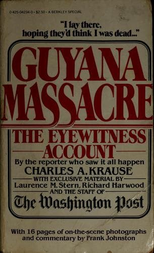 Portada de Guyana massacre