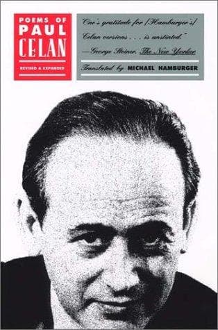 Portada de Poems of Paul Celan