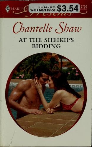 Portada de At the sheikh's bidding