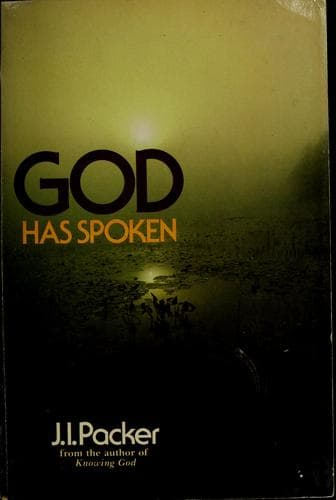 Portada de God has spoken