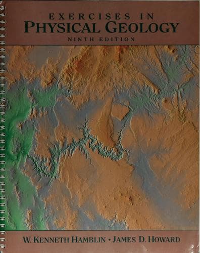 Portada de Exercises in physical geology