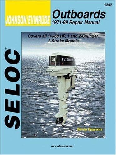 Portada de Seloc's Johnson/Evinrude outboard.