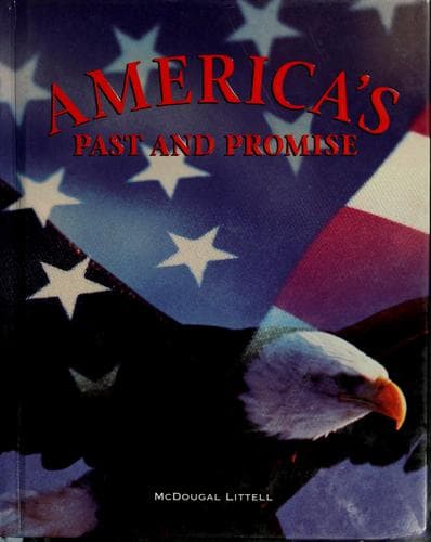 Portada de America's past and promise
