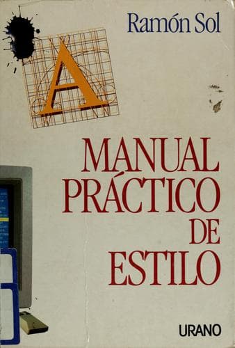 Portada de Manual práctico de estilo