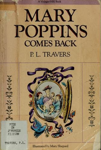 Portada de Mary Poppins comes back