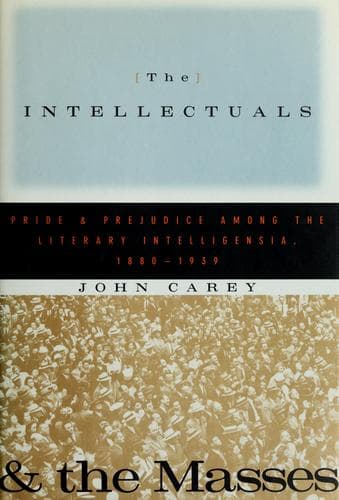 Portada de The intellectuals and the masses