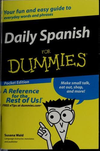 Portada de Daily Spanish for dummies