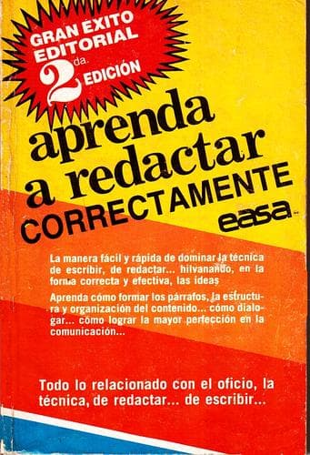 Portada de Aprenda A Redactar Correctamente