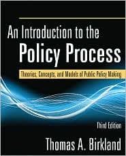 Portada de An introduction to the policy process