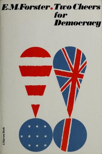 Portada de Two cheers for democracy