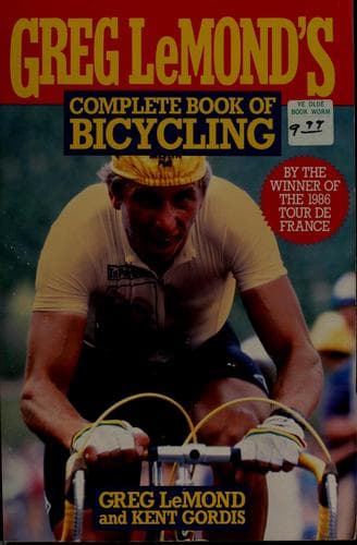 Portada de Greg LeMond's complete book of bicycling