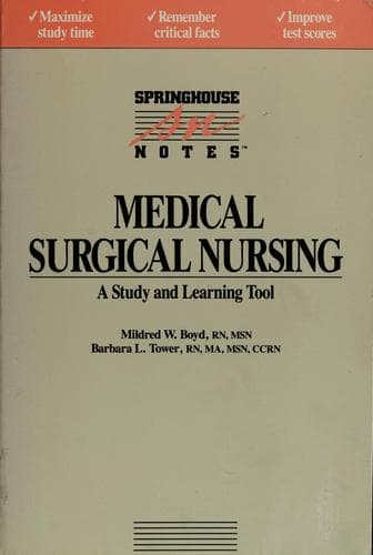 Portada de Medical-surgical nursing