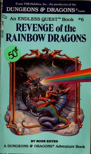 Portada de Revenge of the rainbow dragons