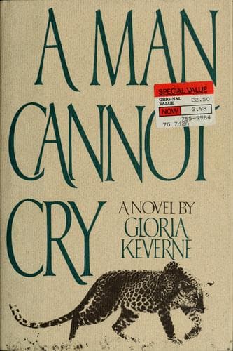 Portada de A man cannot cry