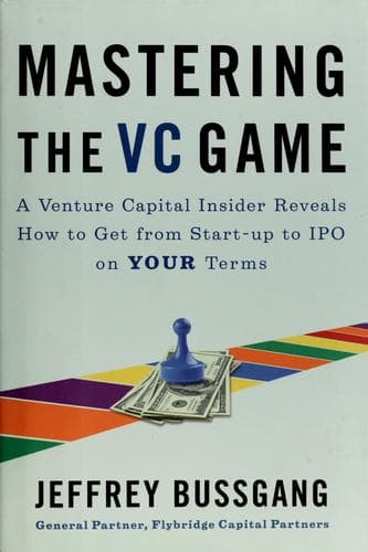 Portada de Mastering the VC game