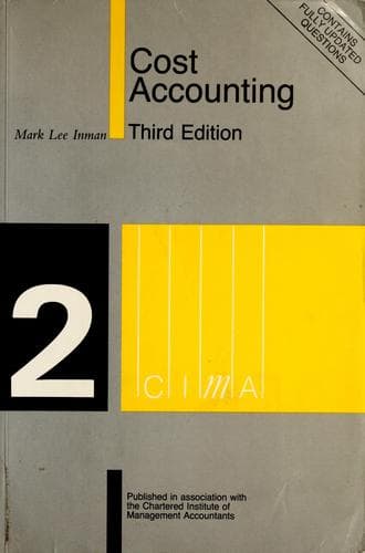 Portada de Cost accounting