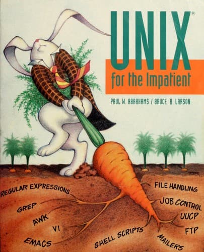 Portada de UNIX for the impatient