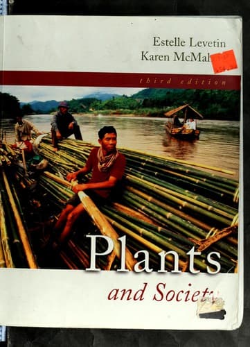 Portada de Plants and society