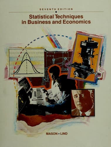 Portada de Statistical techniques in business and economics