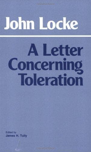 Portada de A letter concerning toleration