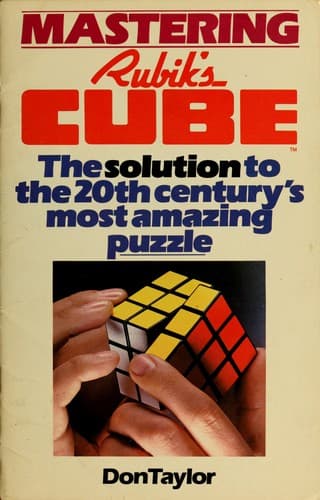 Portada de Mastering Rubik's cube