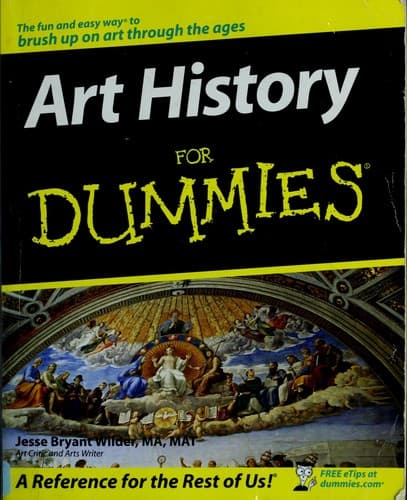 Portada de Art history for dummies